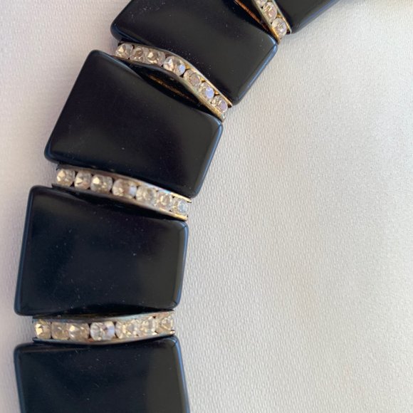 Vintage Glam Costume Choker Circa 1980s - Picture 2 of 5